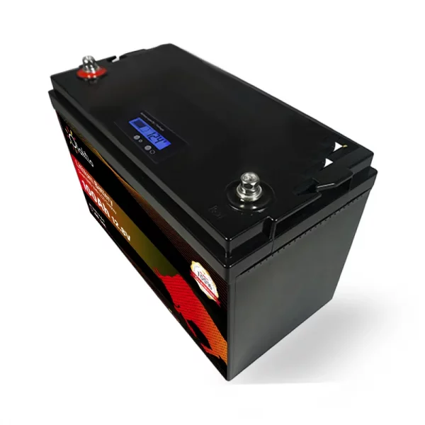 Olalitio Lithium Batterie LiFePO4 12V 100Ah unter dem sitz Smart